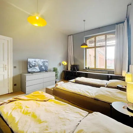 Platanenblick In An Der Elbe Schönebeck